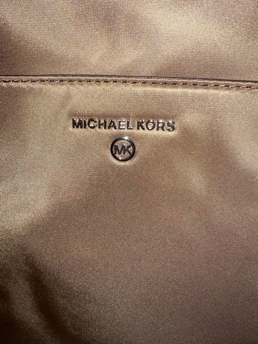NWT Michael Kors Prescott Large Backpack, Driftwood - Picture 2 of 12